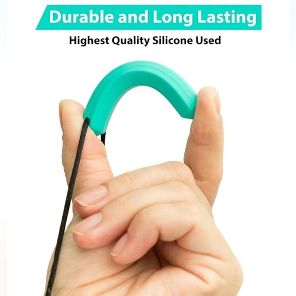 Set Of 3 Chew Chew Sensory Necklaces – Biting, Thumb Sucking, Smoking, Over Eat - Picture 6 of 10